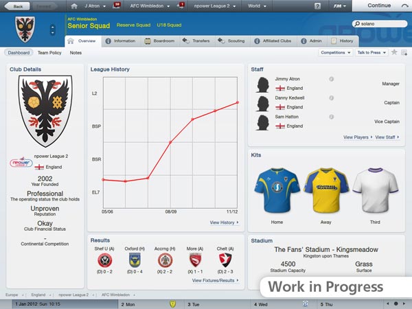 football manager