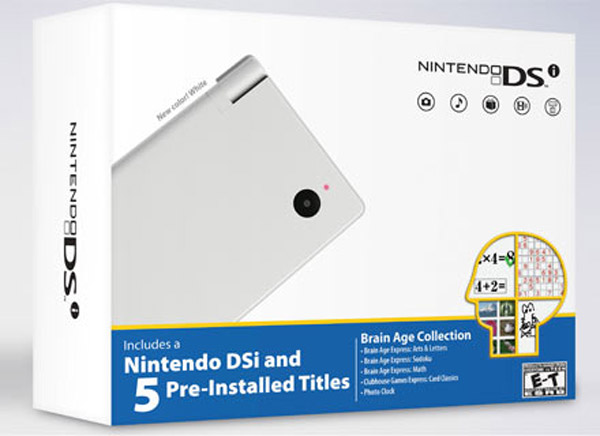 Nintendo lanzará mañana una Nintendo DSi con cinco juegos preinstalados en la consola