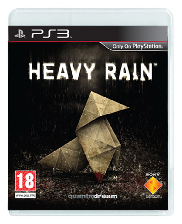 Heavy Rain, Sony presenta la carátula definitiva del RPG de personajes emocionales