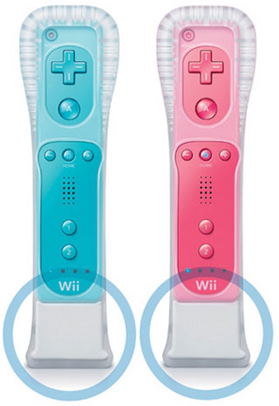 Los Wiimote de Nintendo en rosa y en azul a partir del 14 de febrero