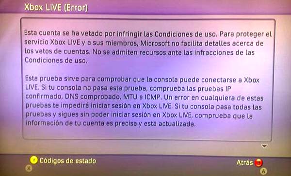 Xbox Live, más expulsiones de este servicio en red de la consola Xbox 360 2 xbox360_banned_01