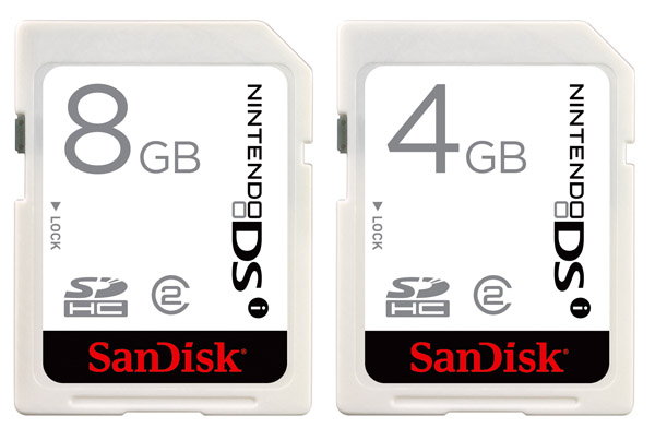 Sandisk lanza tarjetas SDHC para Nintendo DSi y Wii