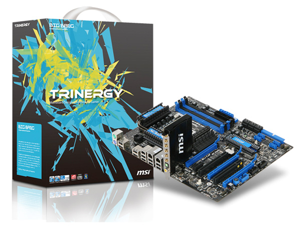 MSI BigBang Trinergy, una nueva placa base especialmente diseñada para jugones