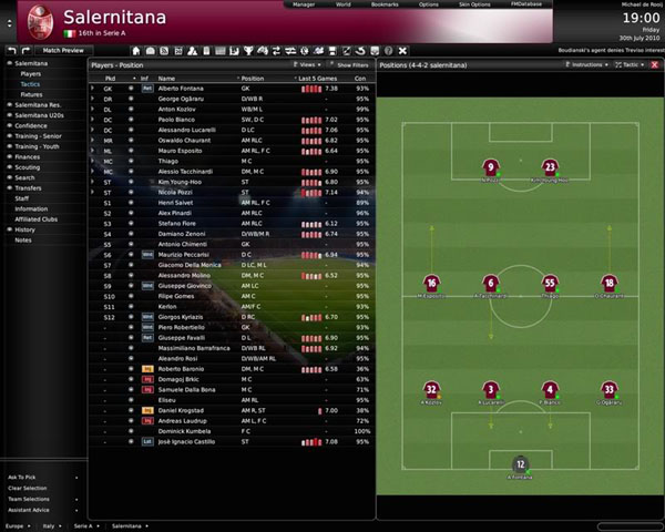 Football Manager 2010, el videojuego de gestión futbolí­stica vuelve a saltar al césped