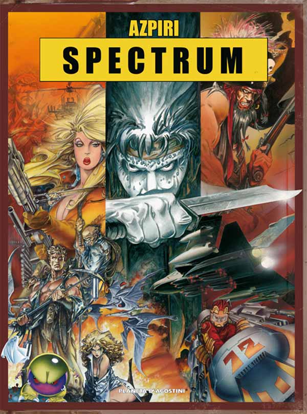 Spectrum, una recopilación de carátulas de juegos clásicos dibujados por Alfonso Azpiri