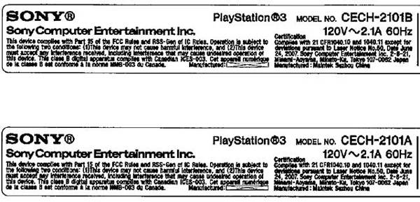 PlayStation-3-CECH-2101A-y-CECH-2101B