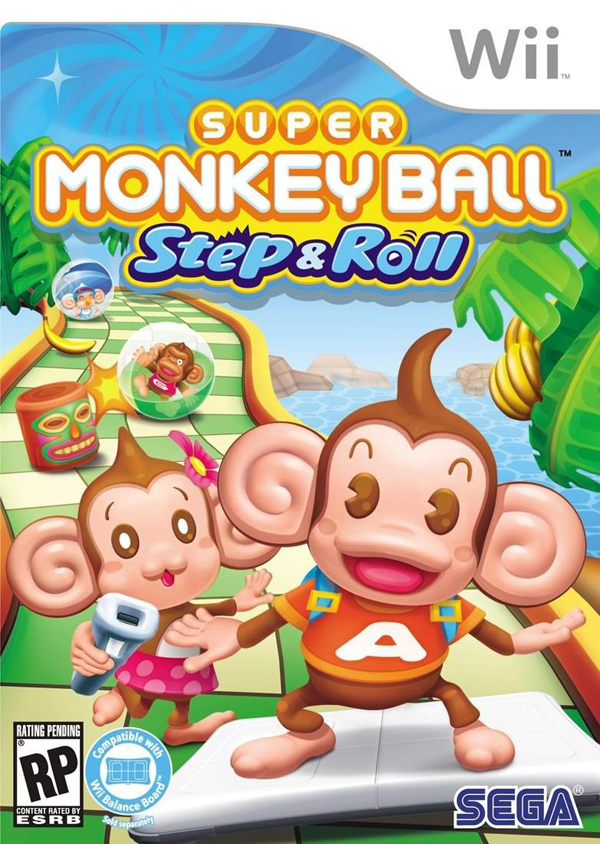 Super Monkey Ball Step & Roll, un juego familiar de carreras disponible para Wii