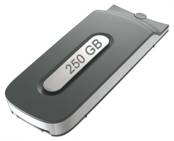 Microsoft lanza en Japón un disco duro de 250 Gb para Xbox 360