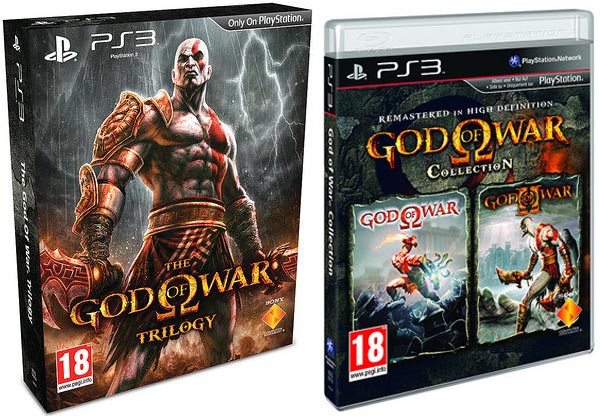 God of War Collection y God of War Trilogy, nuevas ediciones desde el 28 de abril