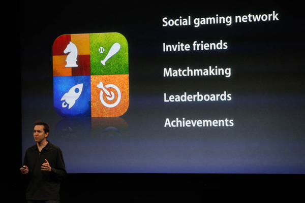 Apple’s Game Center, un portal de descarga de juegos al estilo Xbox Live, para iPad y iPhone