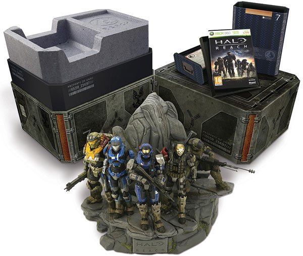 Halo: Reach, Xbox 360 tendrá tres ediciones, Standard, Limitada y Legendaria
