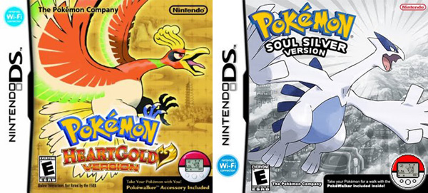 Pokémon Oro y Plata, reeditados estos clásicos superventas para Nintendo DS