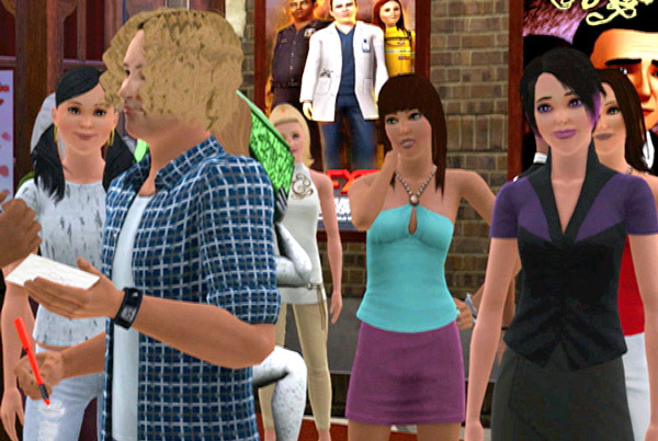David Bisbal en Los Sims 3, Bisbal se convierte en un personaje de Los Sims en su último videoclip