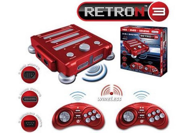 RetroN 3, una nueva consola retro compatible con NES, Super Nintendo y Mega Drive