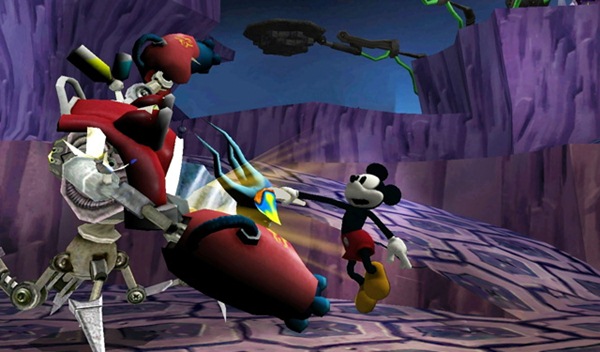 Epic Mickey, el juego de aventuras de Disney, ha sido influenciado por Mario, Zelda y Deus Ex