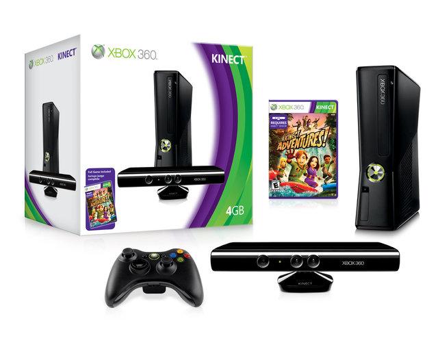 Microsoft, se confirma el precio de Kinect para Xbox 360 y se anuncia un nuevo modelo de 4GB