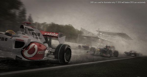 F1 2010, el juego oficial del campeonato de Fórmula 1 saldrá en septiembre