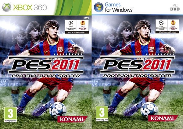PES 2011, Konami muestra las portadas de PES 2011 y confirma su fecha de salida