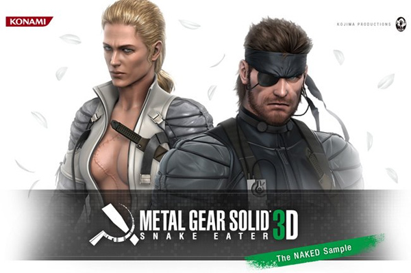 Metal Gear Solid Snake Eater 3D, primer ví­deo de su versión para Nintendo 3DS