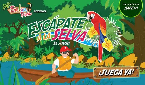 Escápate a la Selva, la selva peruana reflejada en este didáctico juego para Facebook