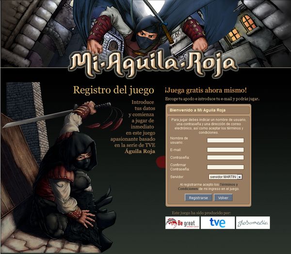 íguila Roja, el juego de Be Great dedicado a la serie de TVE íguila Roja triunfa en Internet