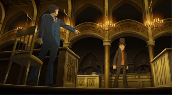 Profesor Layton vs. Ace Attorney, los dos personajes famosos de DS ahora en un solo juego