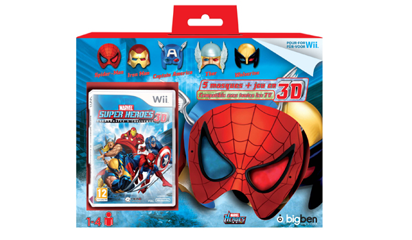 Marvel Súper Héroes 3D: Spiderman, Ironman, Lobezno y más héroes juntos en Wii