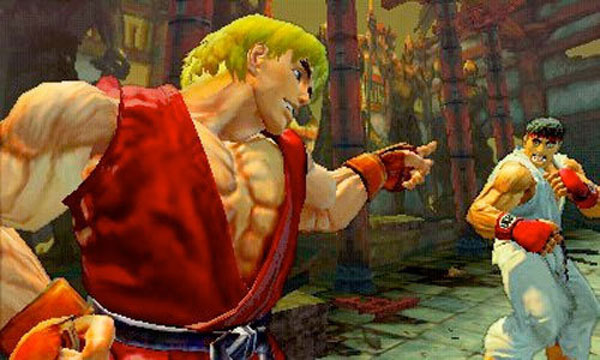 Super Street Fighter IV 3D, el juego usará el control táctil de la nueva Nintendo 3DS
