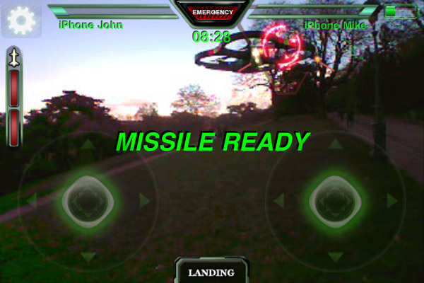AR Pursuit, juego de realidad aumentada para el helicóptero manejado con iPhone, AR Drone