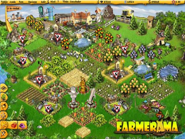 Farmerama, un juego al estilo Farmville, que está arrasando en Internet