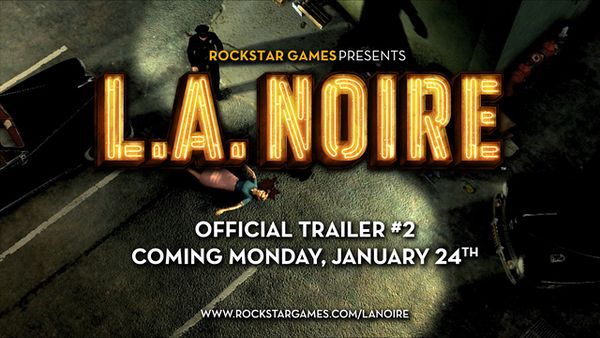 L.A. Noire, RockStar lanzará un nuevo trailer de este juego de acción el próximo lunes