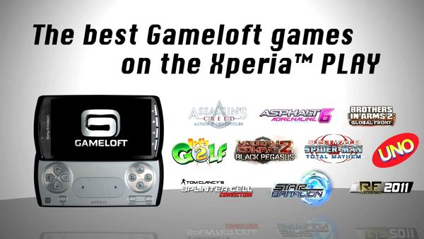 Xperia Play-Gameloft