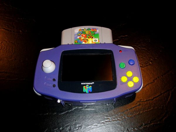 Nintendo 64, modifican la vieja consola Nintendo 64 para hacerla portátil