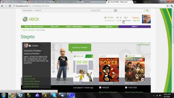 Un pirata consigue robar las cuentas de un ejecutivo de Xbox Live