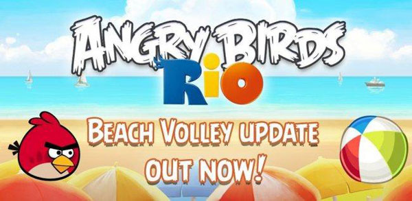 Angry Birds Rio, la nueva actualización Beach Volley ya está disponible en Android Market