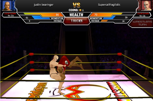 Wrestler: Unstoppable, juega gratis en Facebook a este nuevo juego de lucha libre