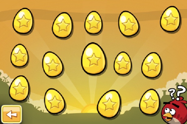 Trucos para Angry Birds, cómo conseguir todos los huevos dorados