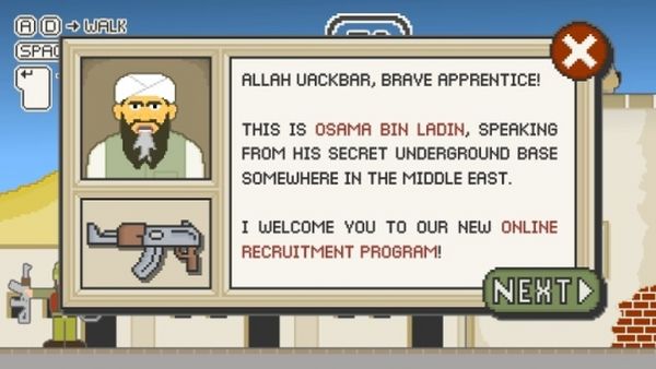 MUJAHEDIN (the game), nuevo juego en Flash con Bin Laden como protagonista