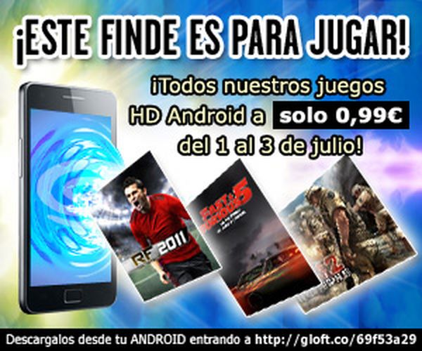 Todos los juegos de Gameloft para Android a menos 1 euro todo el fin de semana