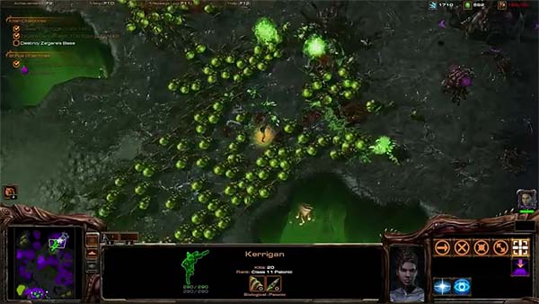 Starcraft II, primer ví­deo de Heart of the Swarm en acción