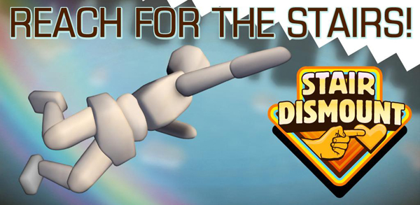Stair Dismount, empuja por un sinfí­n de escaleras a este monigote en tu móvil iPhone y Android