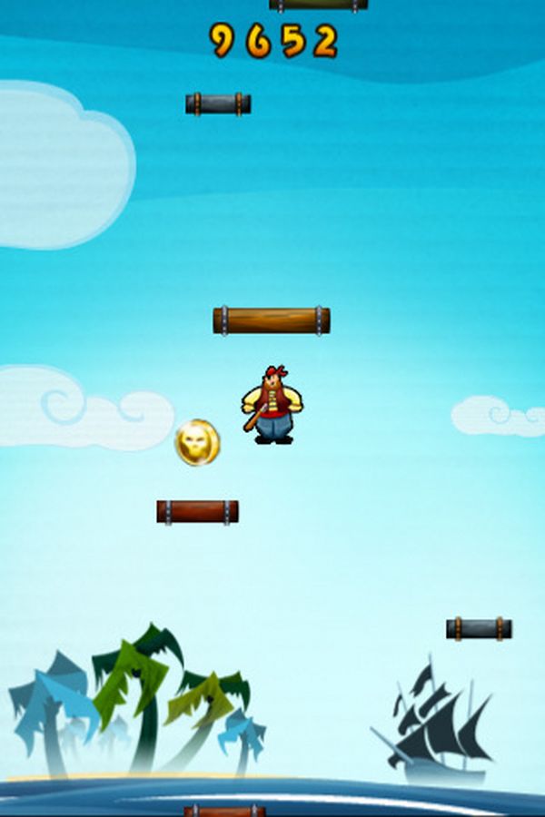 Pirate Jump, descarga gratis juegos para iPhone, iPad y iPod Touch por tiempo limitado