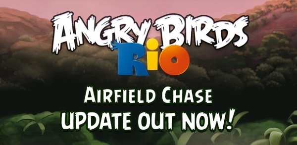 Angry Birds Rio, descarga gratis la actualización «Airfield Chase»