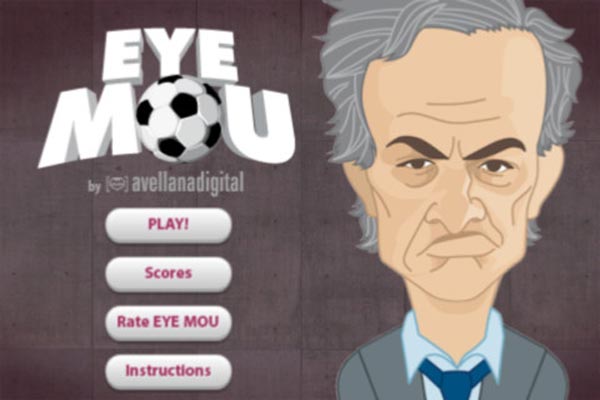 Eye-Mou, un juego en el que nos invitan a meter el dedo en el ojo de Mourinho
