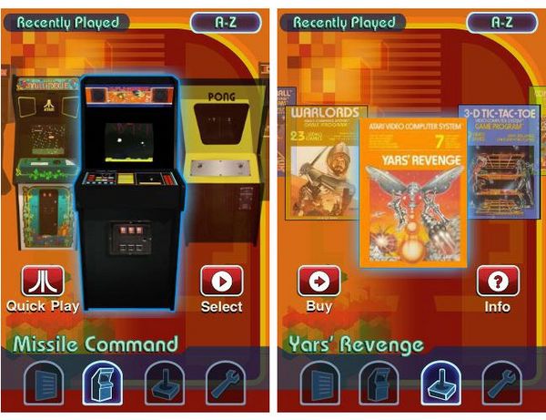 Atari Greatest Hits Android App