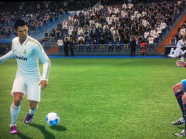 madrid atletico simulacion pes 2012