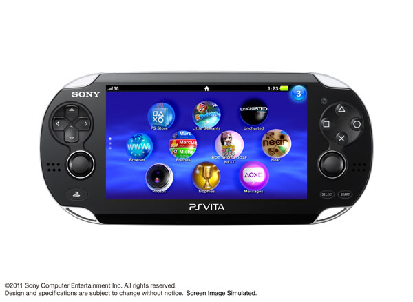 PS Vita 3G suministrado por Vodafone