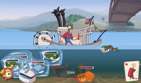 Super Dynamite Fishing Android iOS Free Gratis