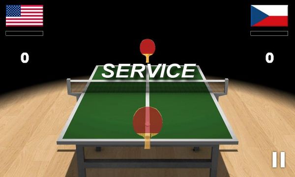 Virtual Table Tennis 3D, descarga gratis para Android este juego de Ping Pong