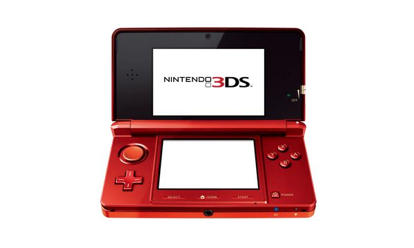 nintendo 3ds red